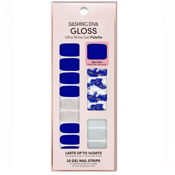 Dashing Diva Gloss Ultra Shine Gel Nail Stickers in Imperial Jasper New - Picture 2 of 6